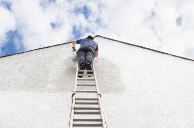 Peinture extérieure à Ivrey — façades et ravalement